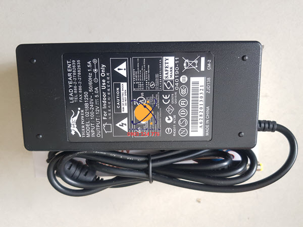 Adapter 12V 5A loại 1