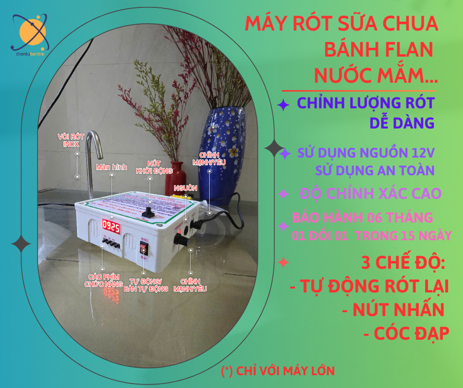 [Có màn hình/ rót 3 chế độ] Máy rót sữa chua, nước mắm, nước tương, tinh dầu, nước hoa tự động định 