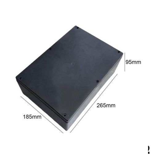 Hộp nhựa 265x185x95 đen