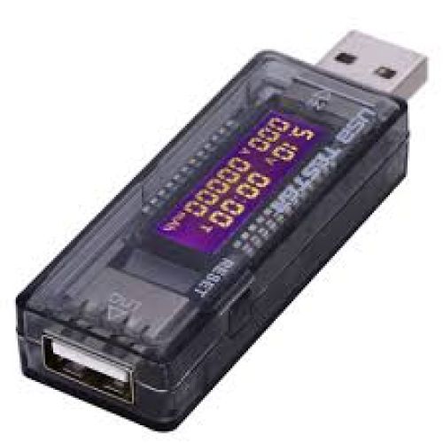 Đo dòng - áp - dung lượng USB tester V3