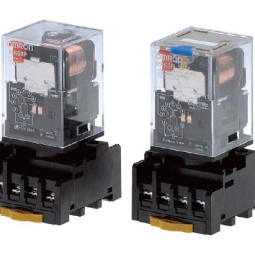 Relay kiếng 24VDC 220VAC + Đế - Tháo máy