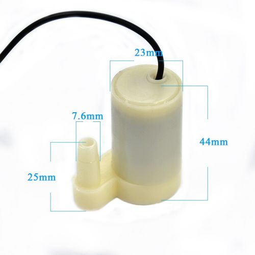 Máy bơm nước mini 3V 5V bơm đứng hồ cá, hòn non bộ