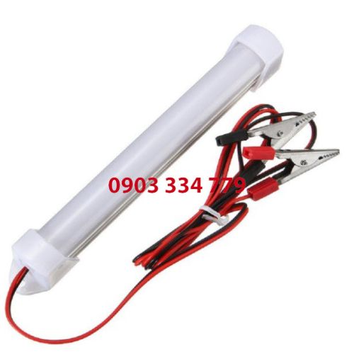 Đèn led kẹp bình acquy 12V dài 19cm