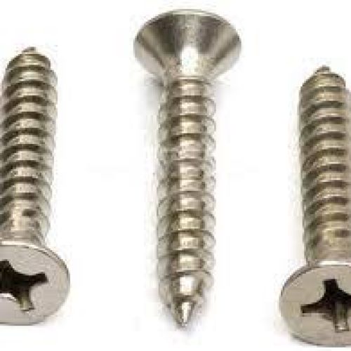 Ốc 3mm đầu bằng răng thưa 10mm