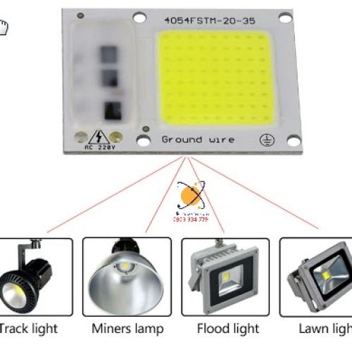 LED 20W 220V trắng