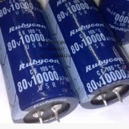 Tụ 10000uF 80V RUBYCON 