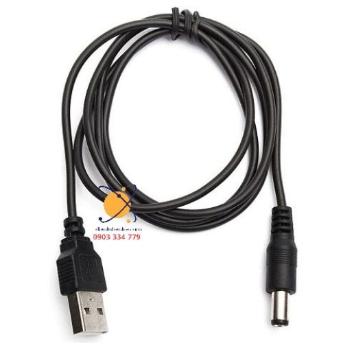 CÁP CHUYỂN USB SANG DC 5mm