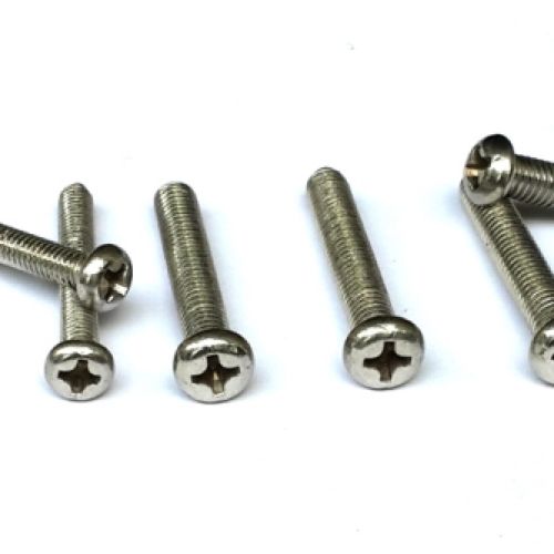 Ốc 3mm đầu bằng răng nhuyễn 10mm