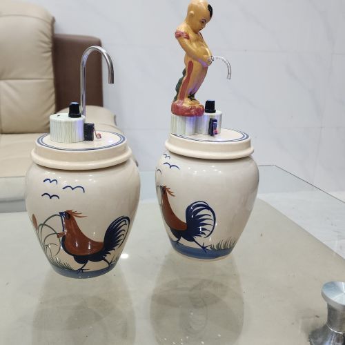 Bình rót nước riụ điện tử sứ cao cấp 1.3 lít tiểu đồng tử